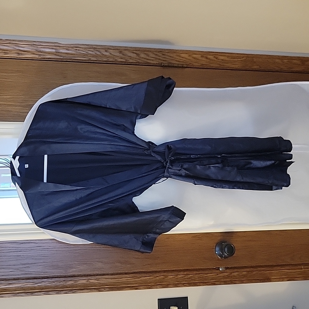 Navy Blue Bridesmaid Robe, New, Size Small
